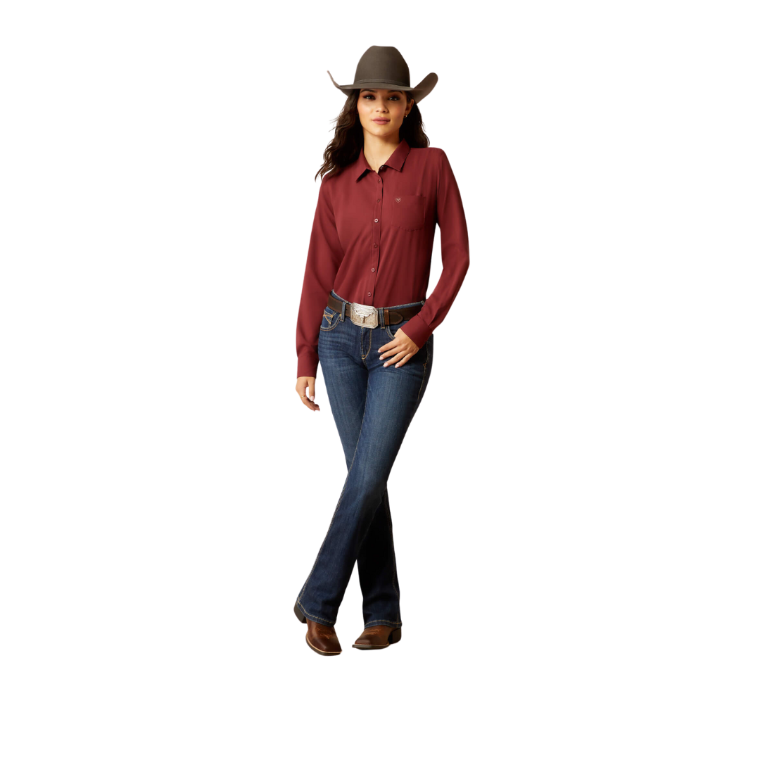 Ariat Women's Kirby Pro Tawny Port Shirt