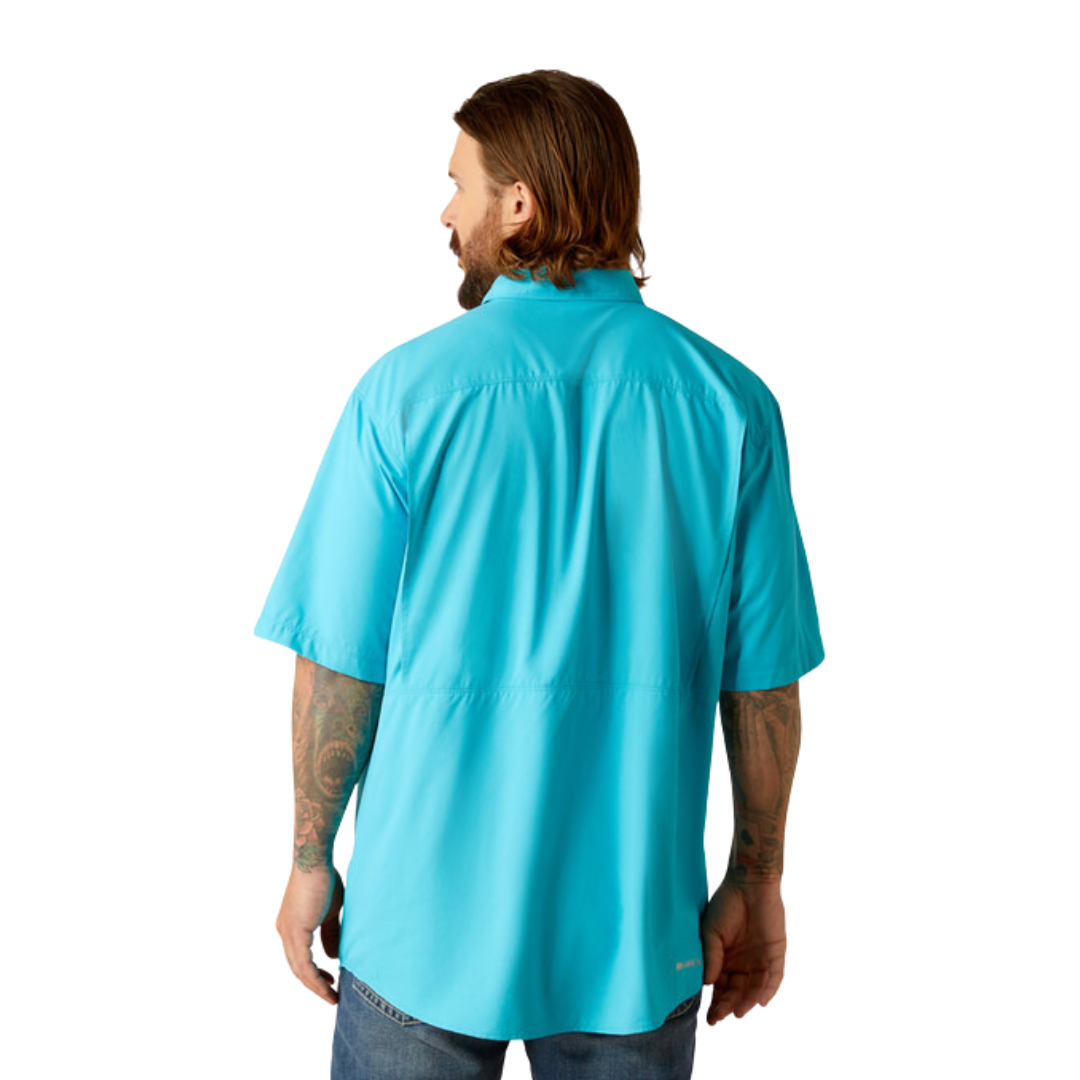 Ariat Men's VentTEK Outbound Turquoise Shirt