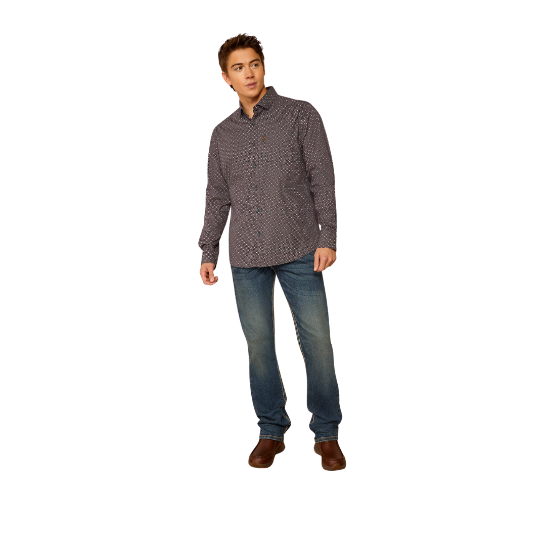 Ariat Men's Mattie Modern Fit Parisian Night Shirt