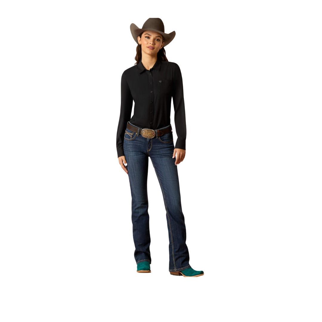 Ariat Women's Kirby Pro Black Shirt