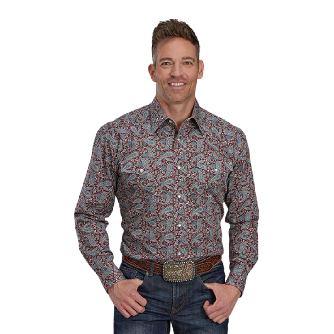Roper Men's Orchard Paisley Multicolor Shirt
