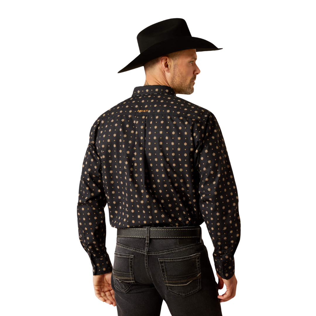 Ariat Men's Rider Fitted Light Blue Shirt