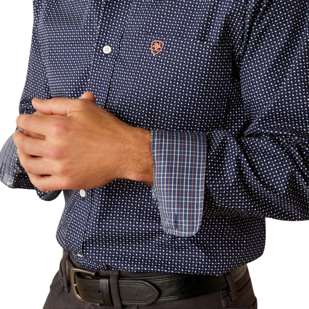 Ariat Men's Orrell Classic Blue Shirt