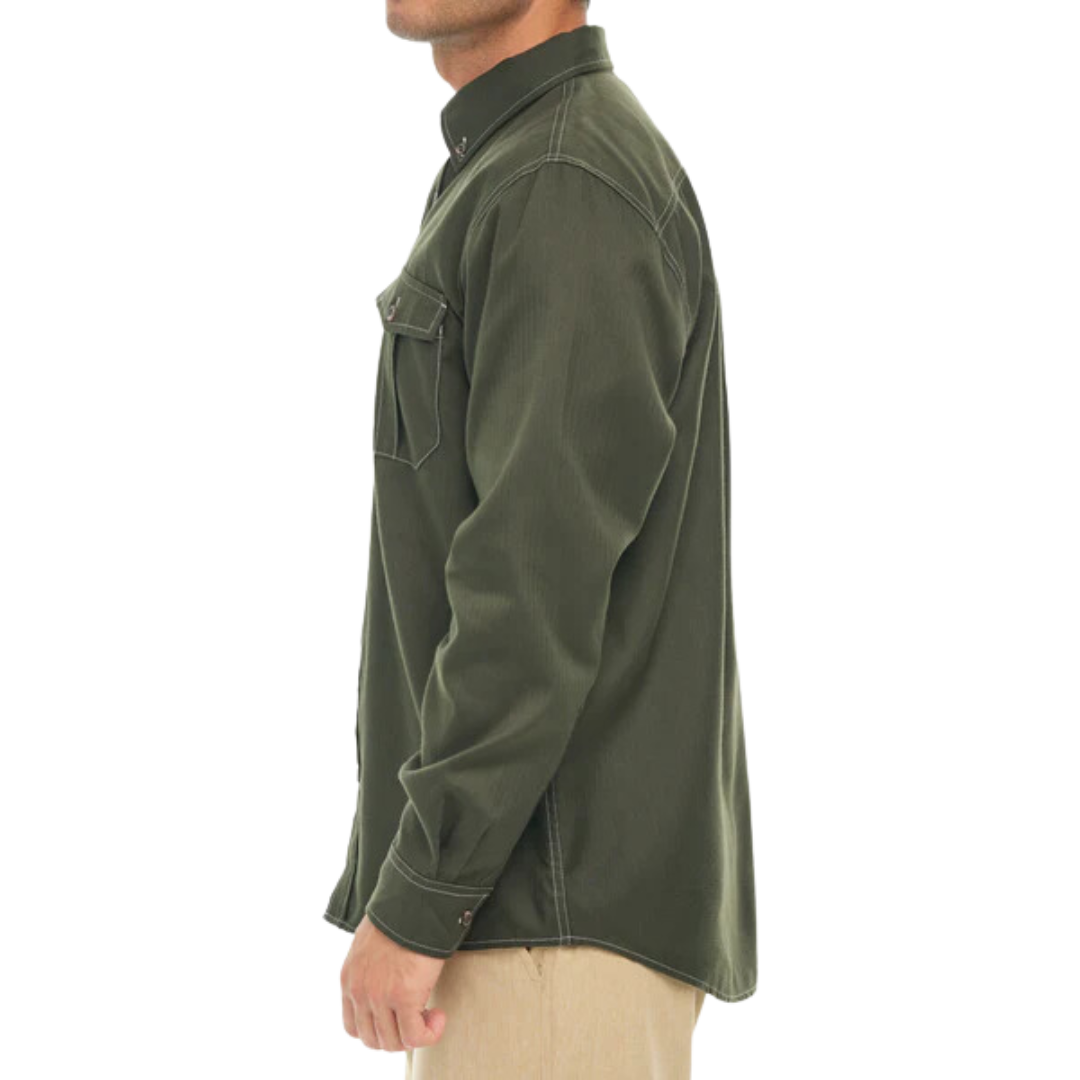 Gameguard Men's Long Sleeve Juniper Flannel Shirt