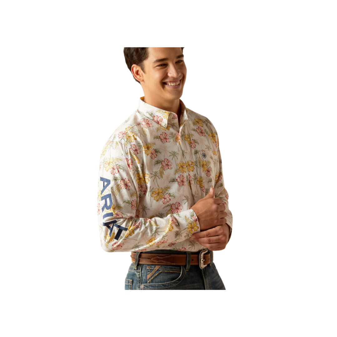 Ariat Men's Team Charlie Classic Fit Button Down Shirt