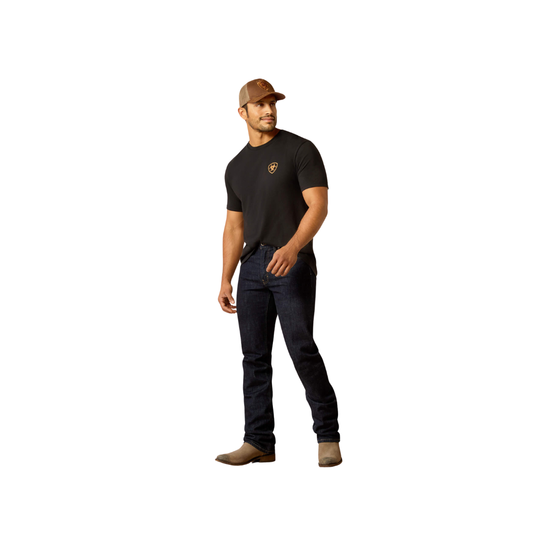 Ariat Men's Eagle Freedom Black Tee Shirt
