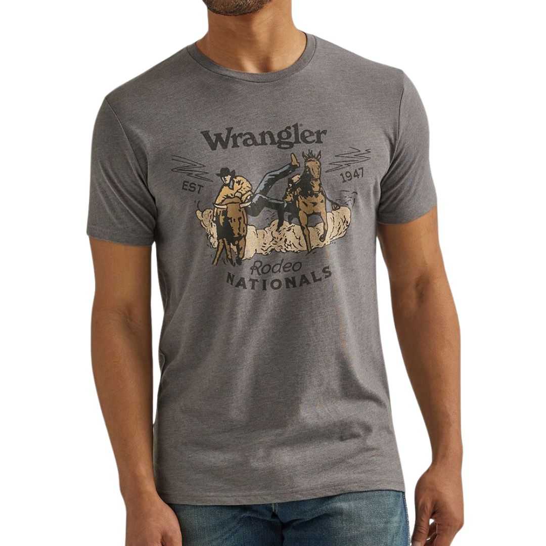 Wrangler Men's Graphite Heather Tee Shirt