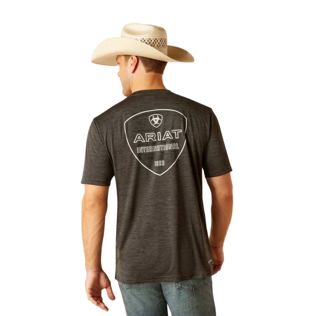 Ariat Men's Charger Crestline Charcoal Shirt