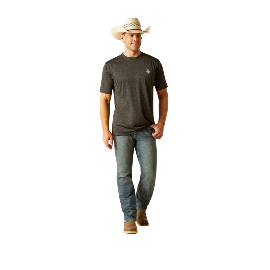 Ariat Men's Charger Crestline Charcoal Shirt