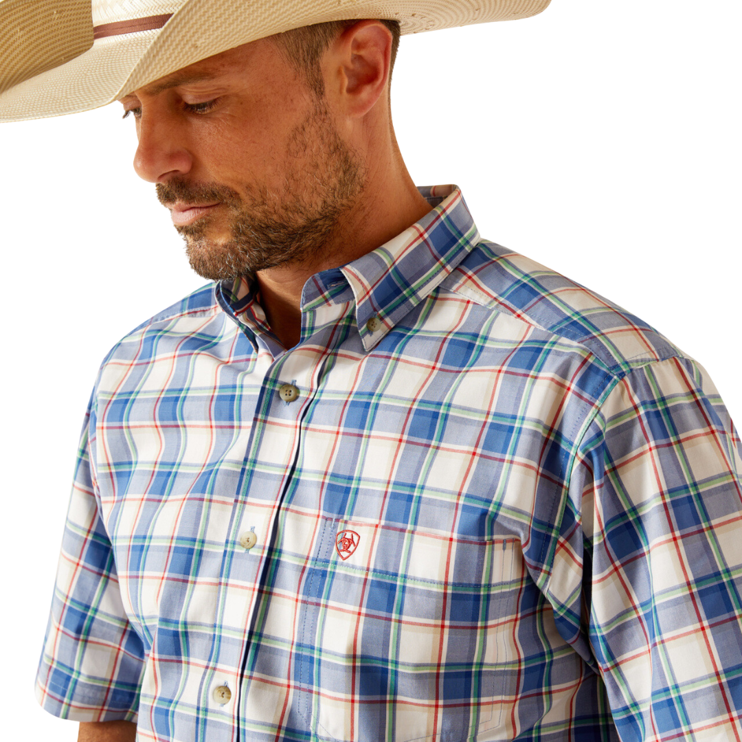 Ariat Men's Pro Dawson Blue Shirt