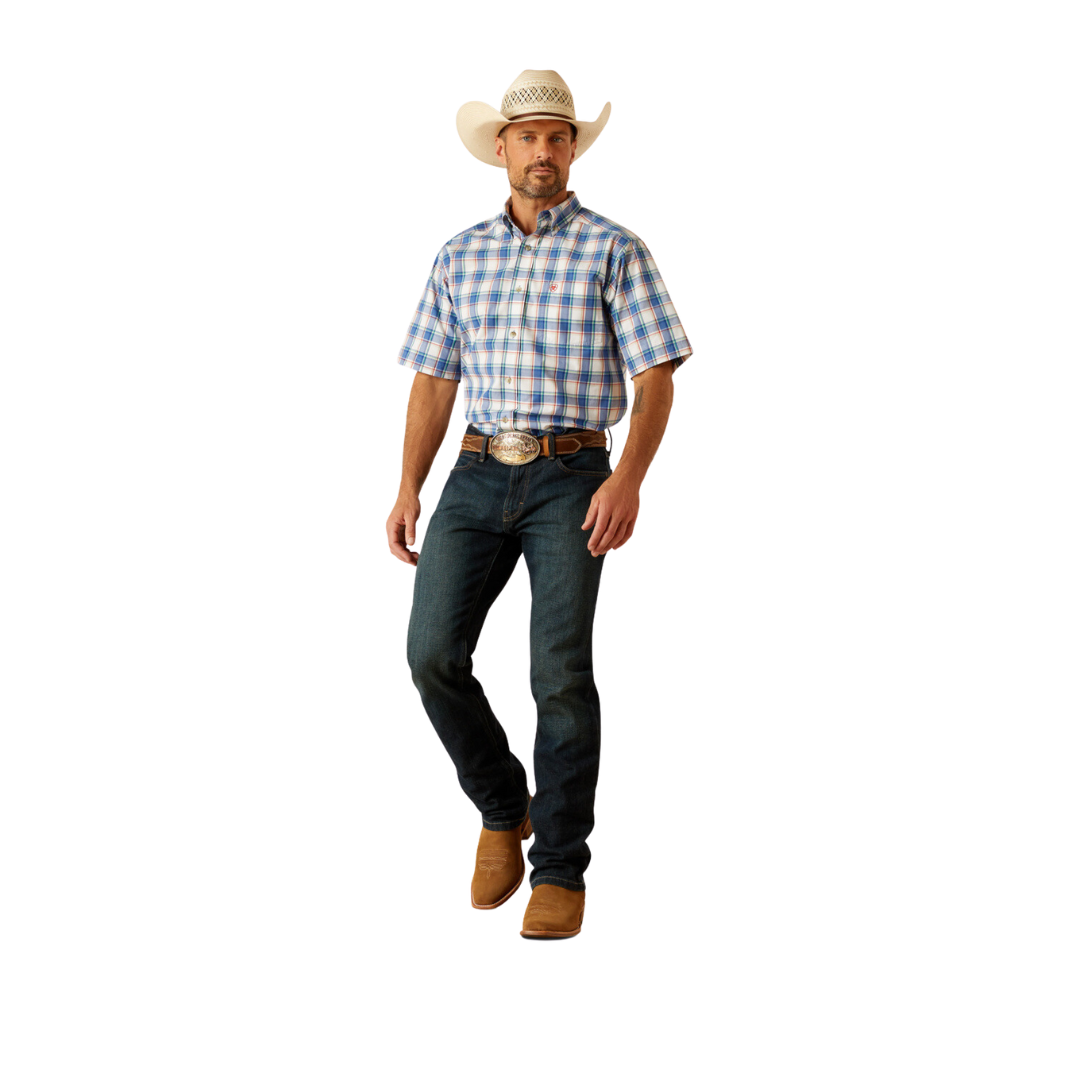 Ariat Men's Pro Dawson Blue Shirt