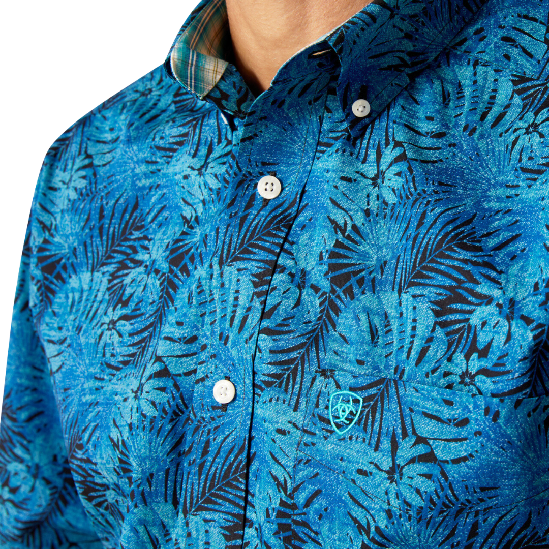 Ariat Men's Kylo Blue Shirt