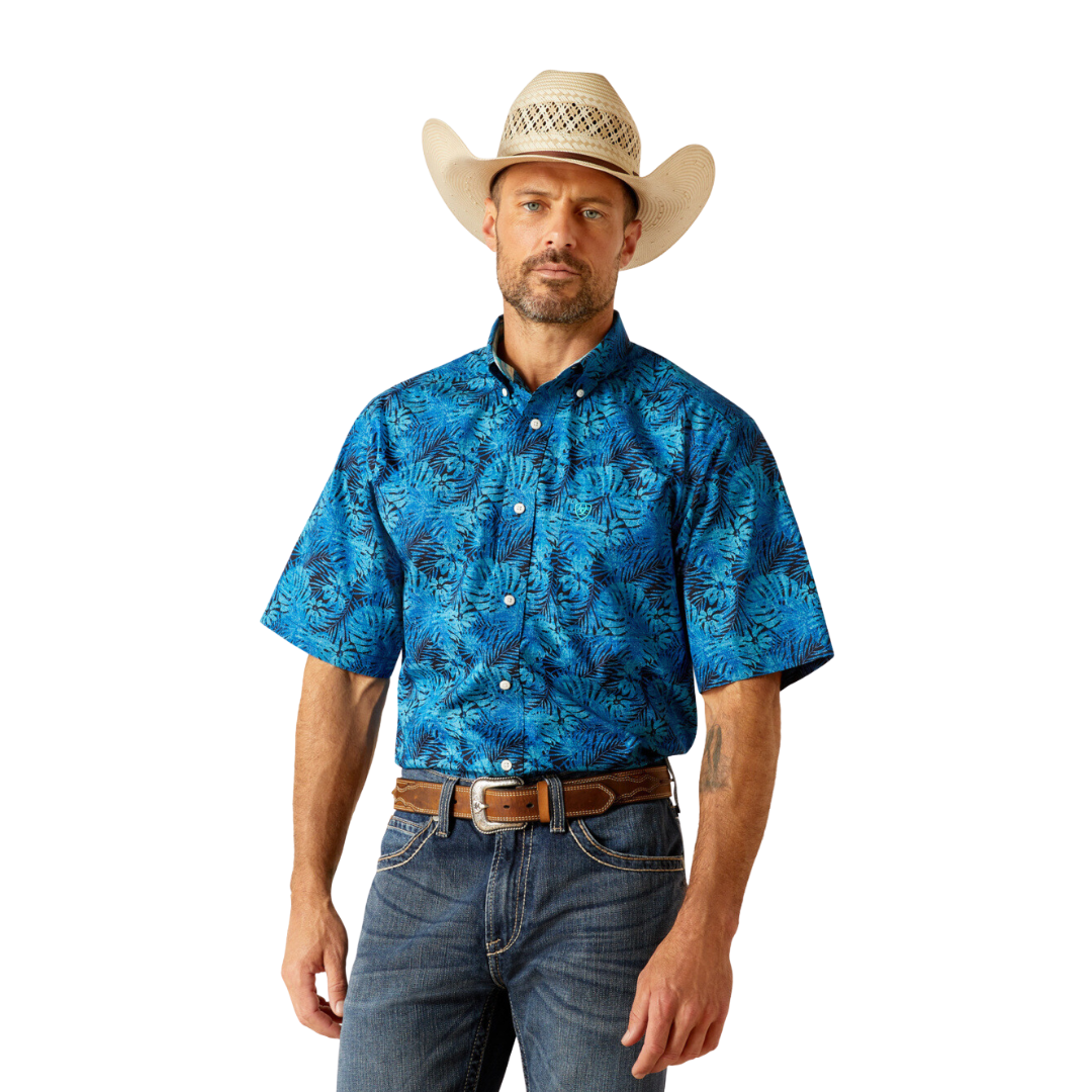 Ariat Men's Kylo Blue Shirt