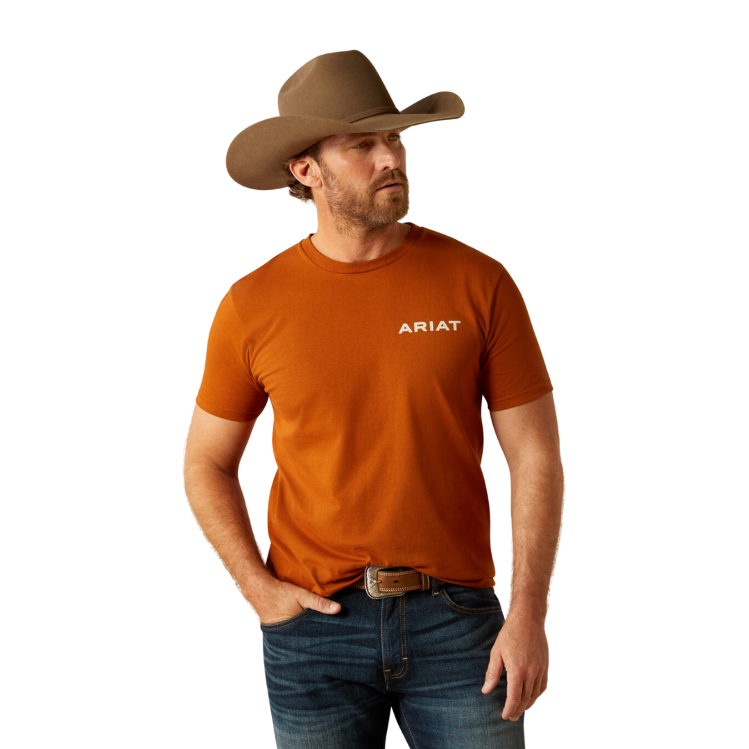 Ariat Men's Buffalo West Burnt Umber Shirt