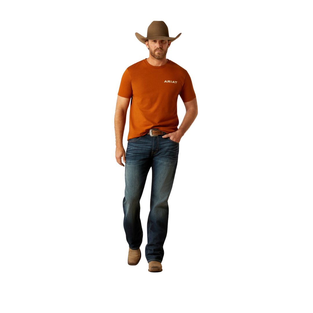 Ariat Men's Buffalo West Burnt Umber Shirt