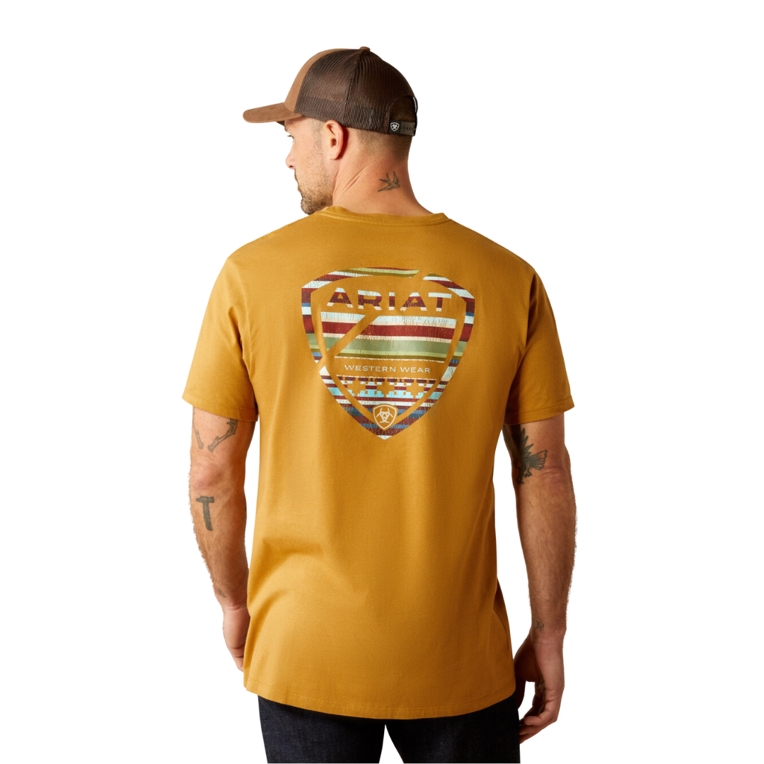Ariat Men's Serape Seal Harvest Gold Shirt