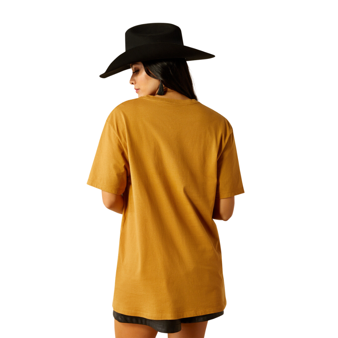 Ariat Women's Punchy Rally Call Harvest Gold Shirt
