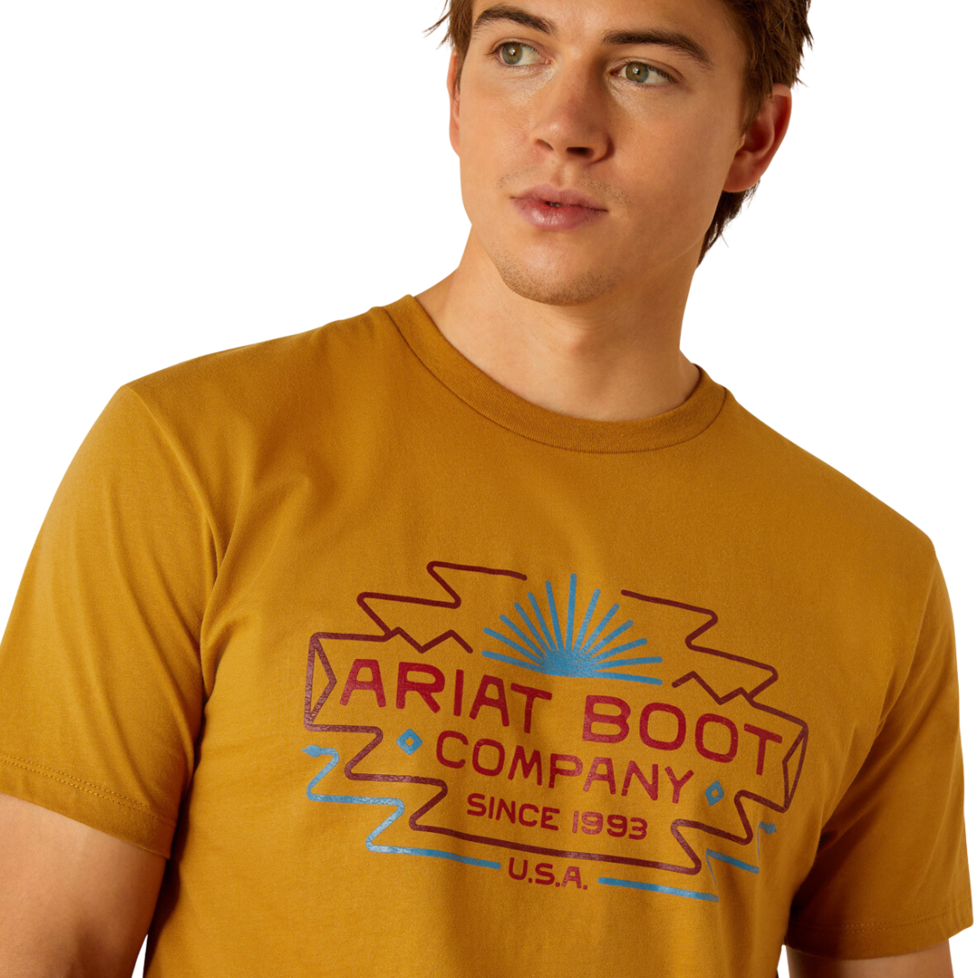Ariat Men's Amigo Harvest Gold Shirt