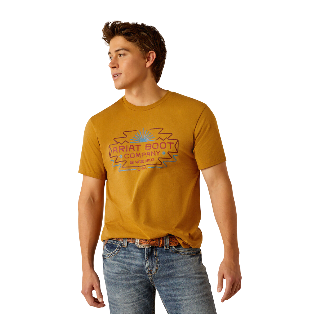 Ariat Men's Amigo Harvest Gold Shirt