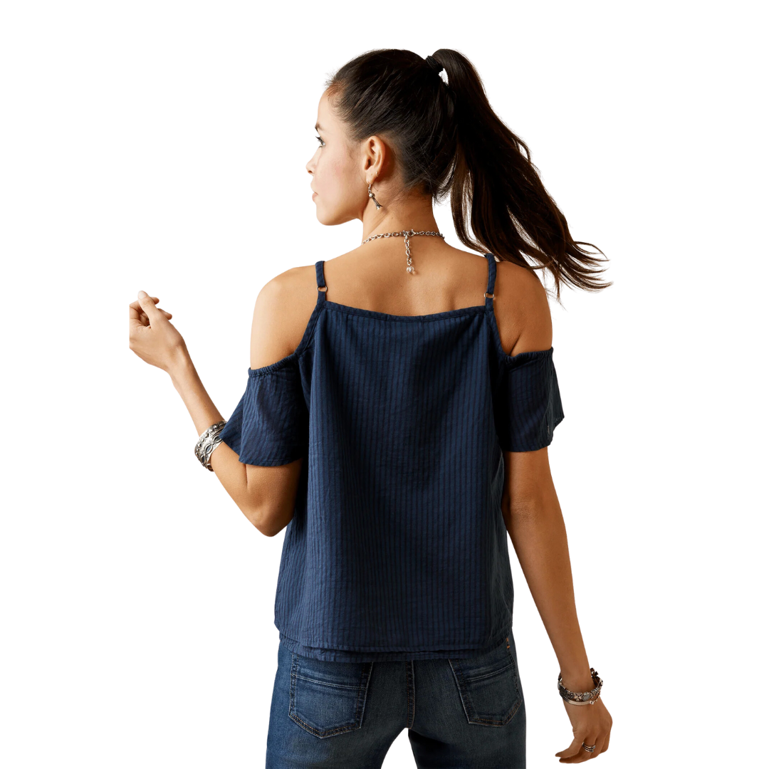 Ariat Women's Dolly Navy Top