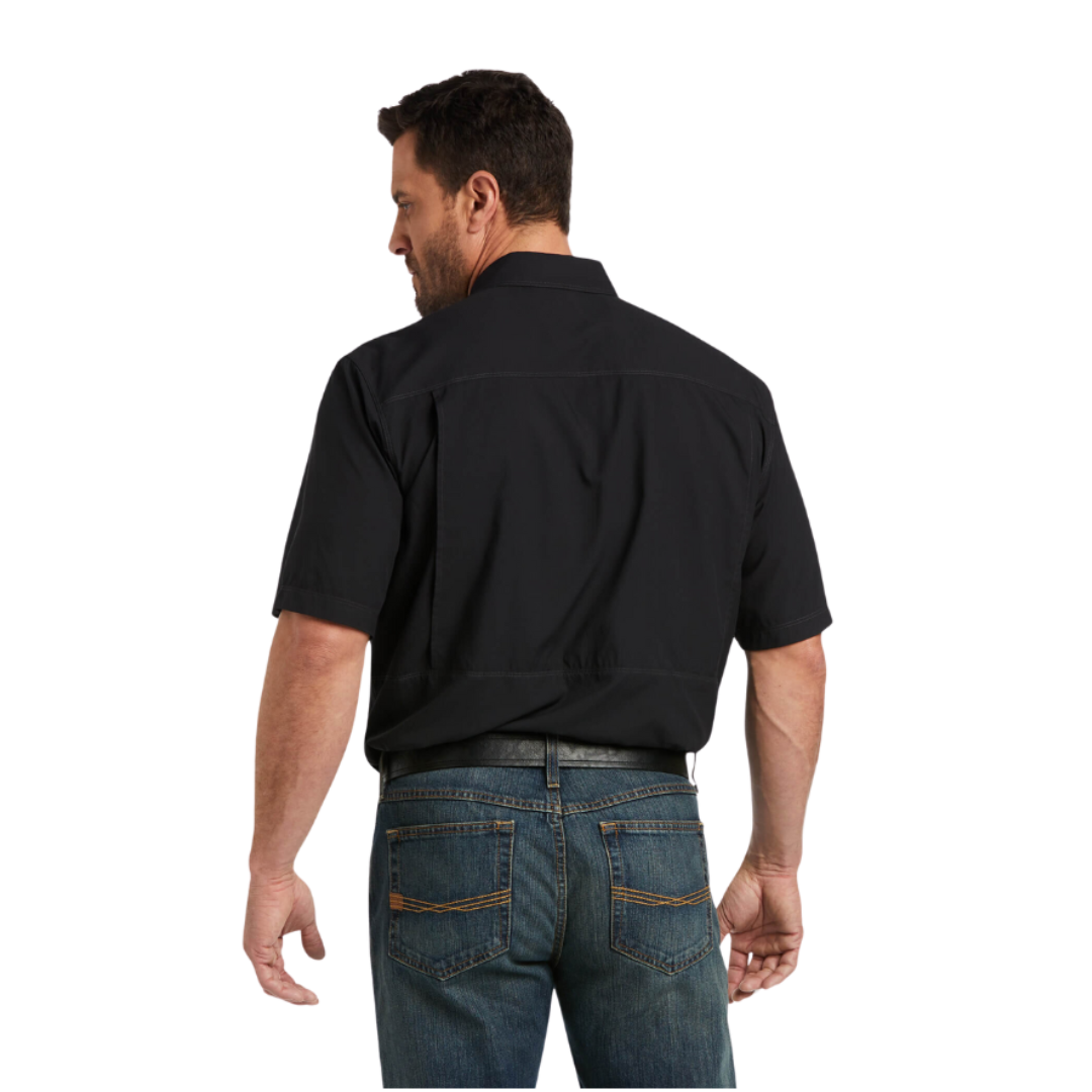 Ariat Men's Venttek Outbound Classic Fit Black Shirt