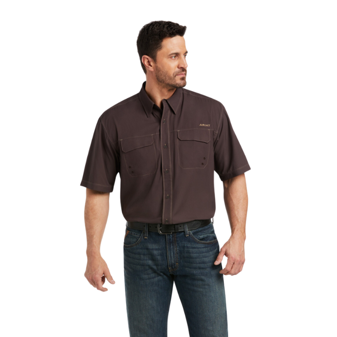 Ariat Men's Venttek Outbound Chocolate Shirt