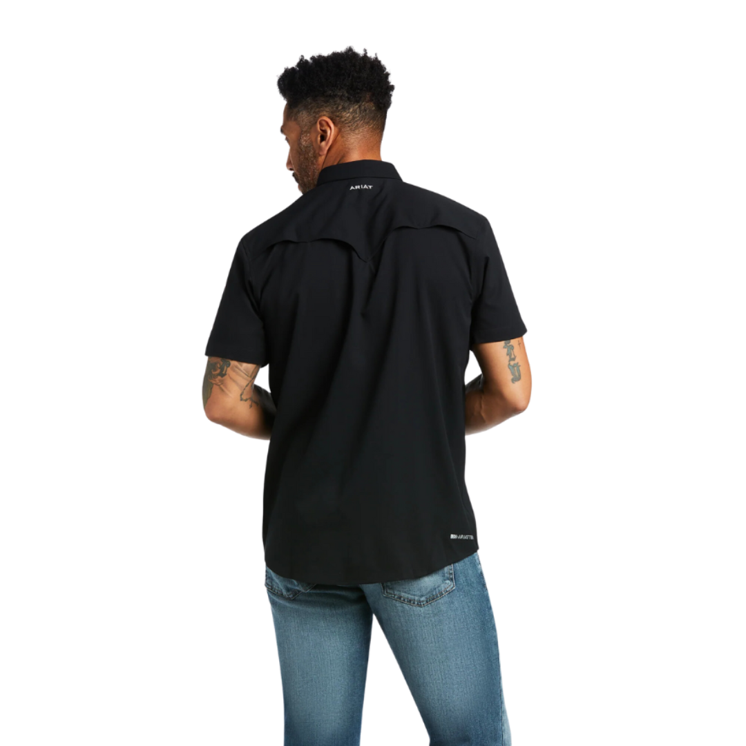 Ariat Men's Ventek Western Black Shirt