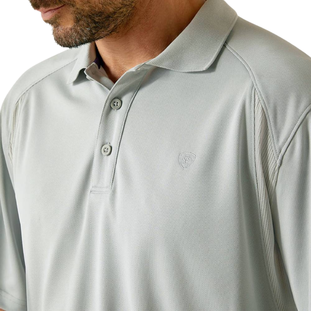 Ariat Men's Ac Polo Silver Lining Shirt