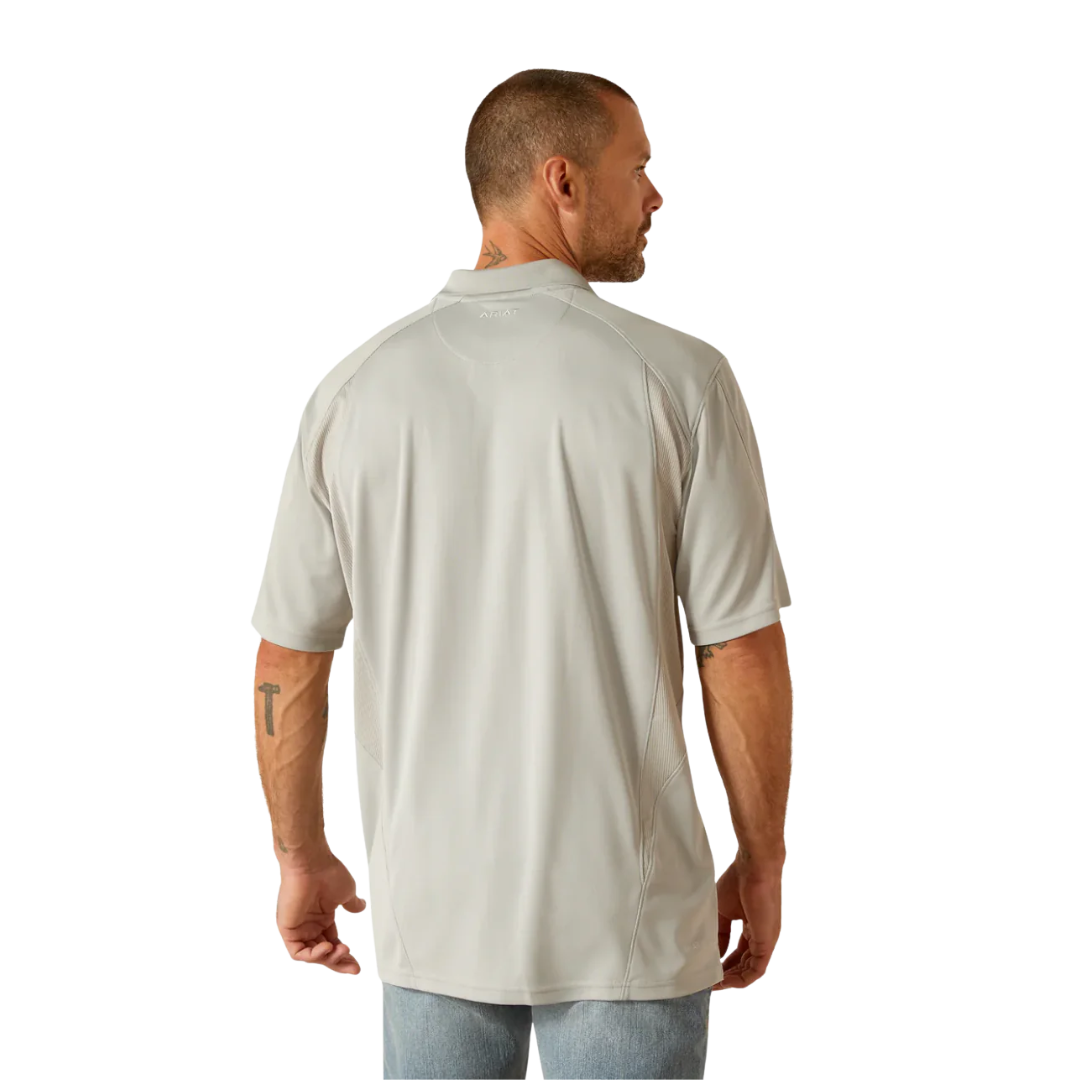 Ariat Men's Ac Polo Silver Lining Shirt