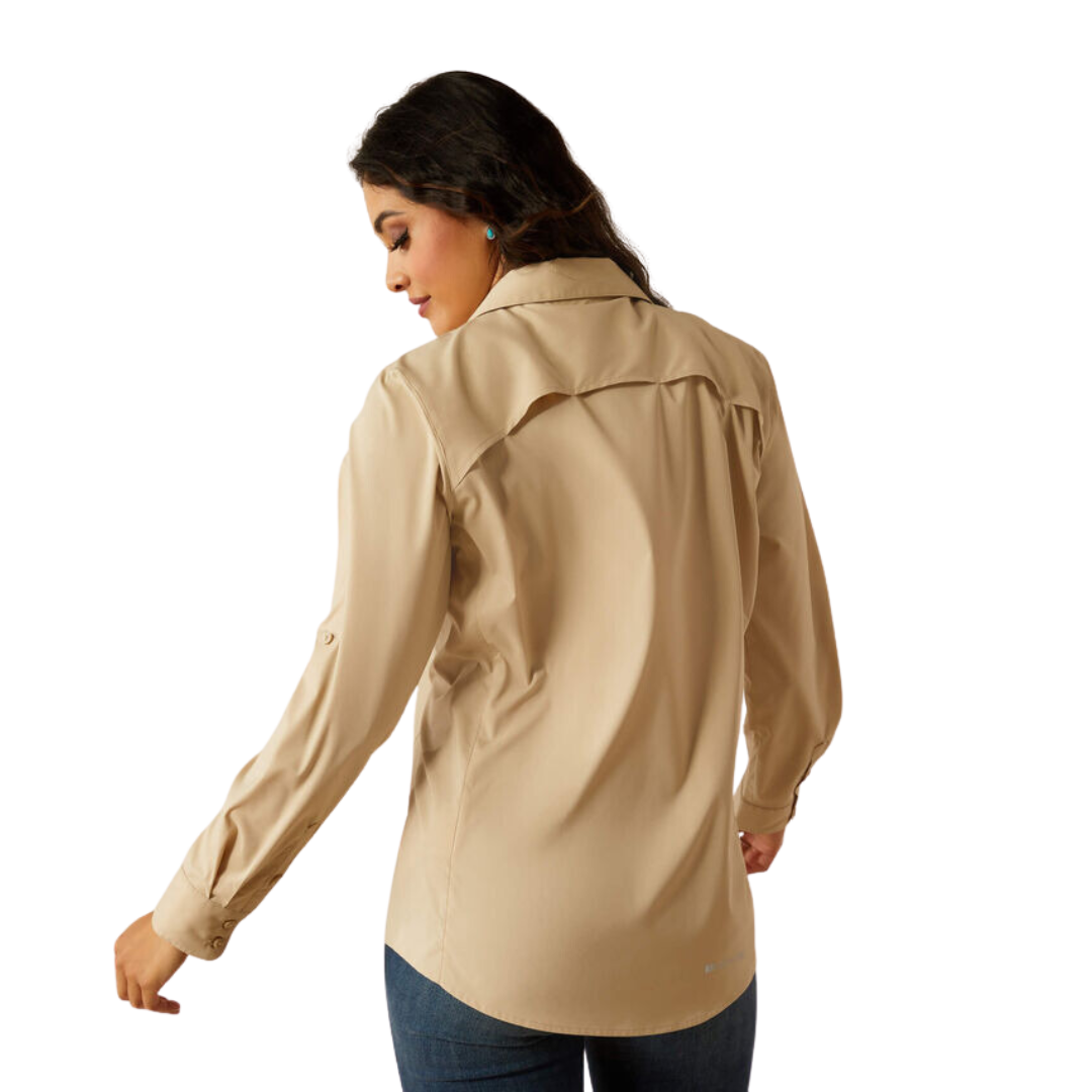 Ariat Women's VentTEK Stretch White Pepper Shirt