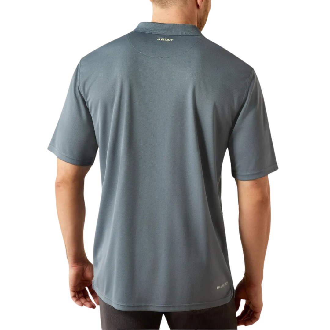 Ariat Men's Tek Polo Grey Shirt