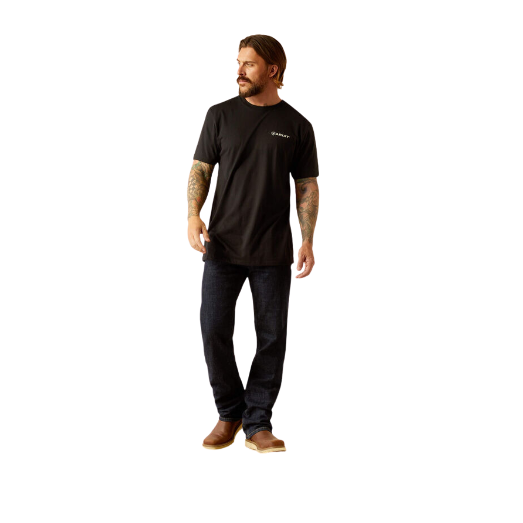Ariat Men's Big Sky Freedom Black Tee Shirt
