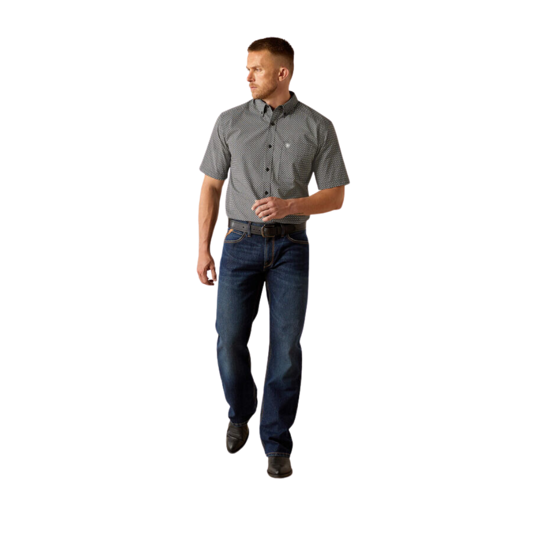 Ariat Men's Gene Classic Fit Black Shirt