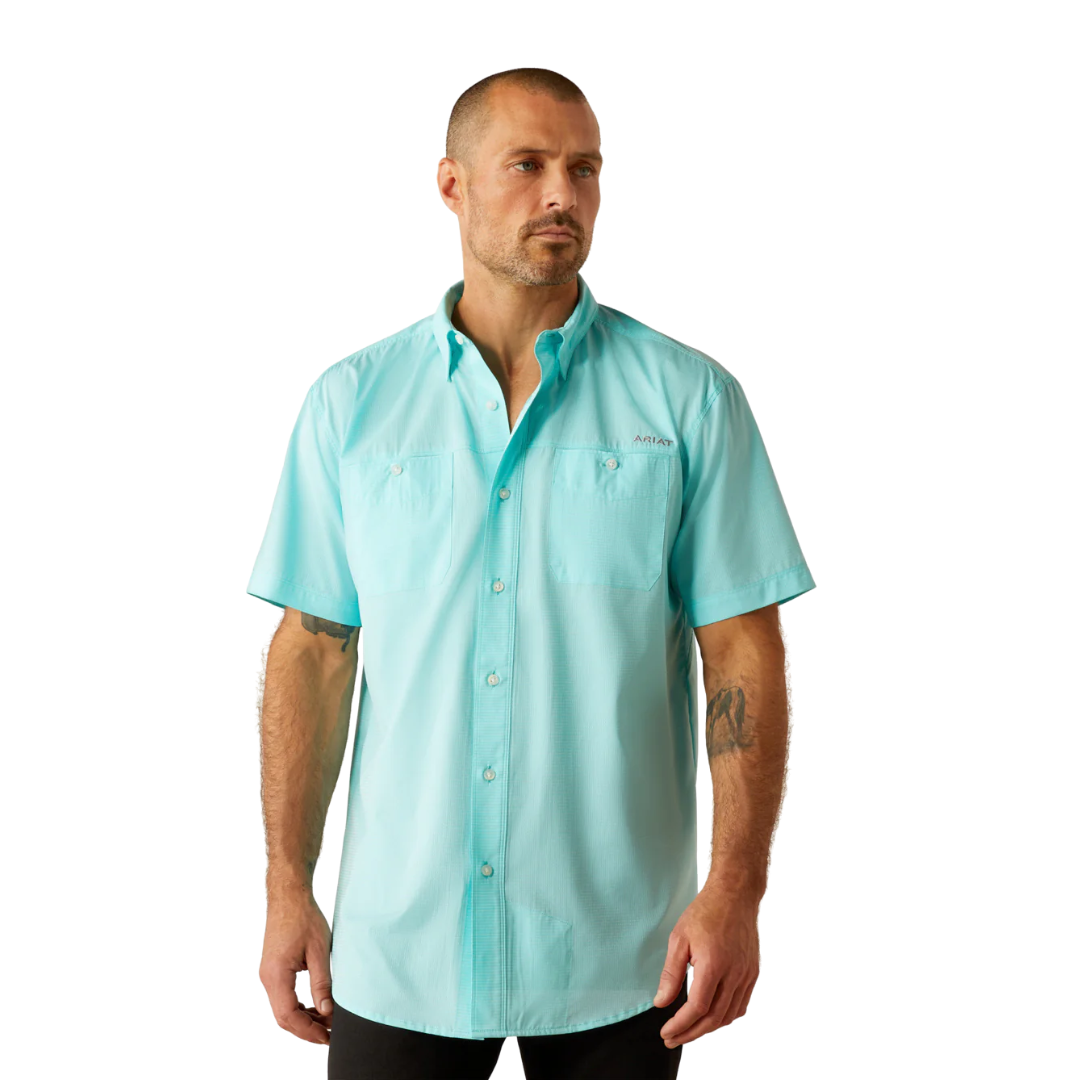 Ariat Men's 360 Airflow Classic Blue Radiance Shirt