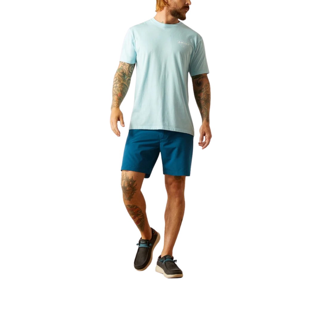 Ariat Men's Southwest Light Blue Tee Shirt