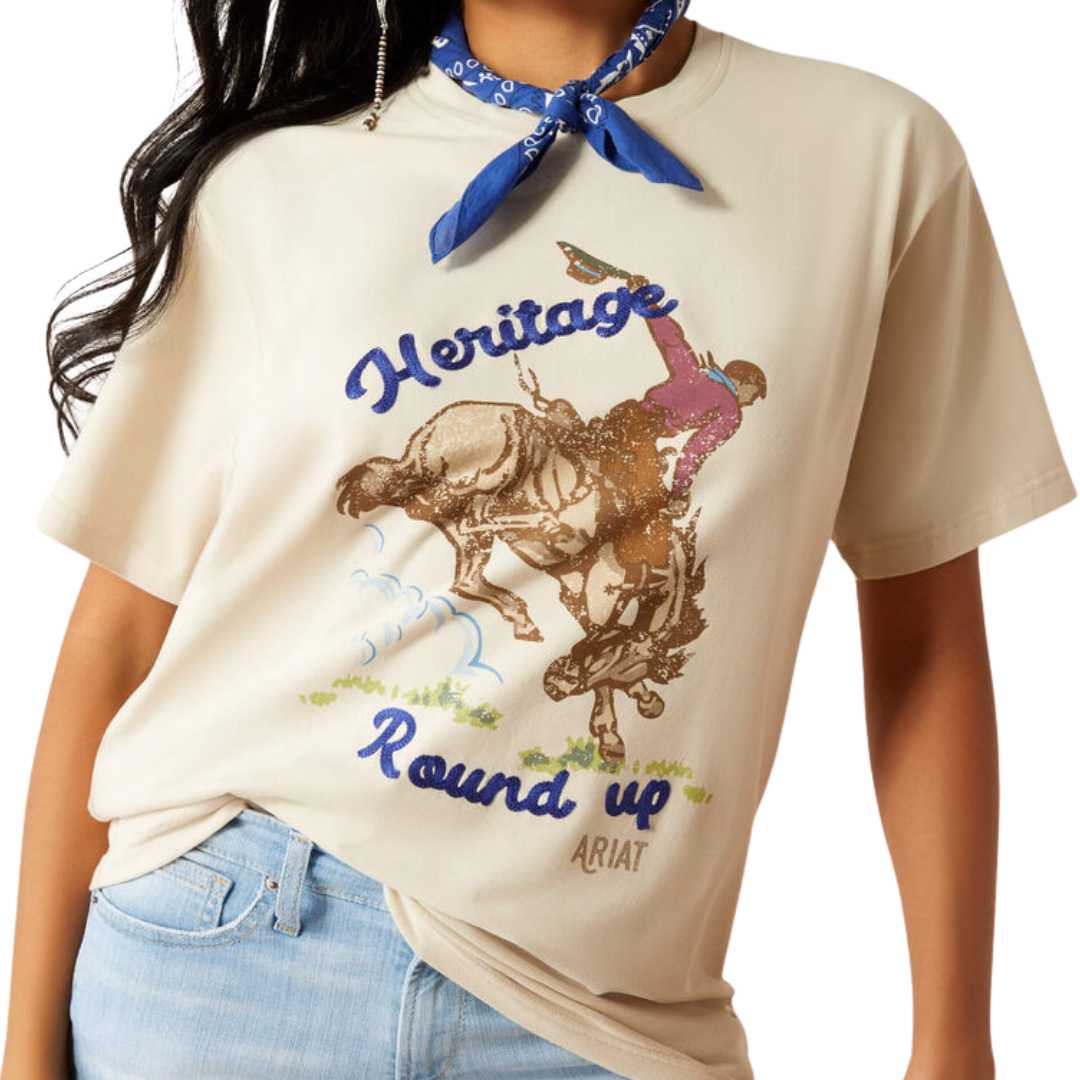 Ariat Women's Heritage Ancient Scroll Tee Shirt