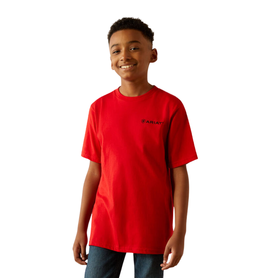 Ariat Youth Boy's Proud Farmer Redline Tee Shirt