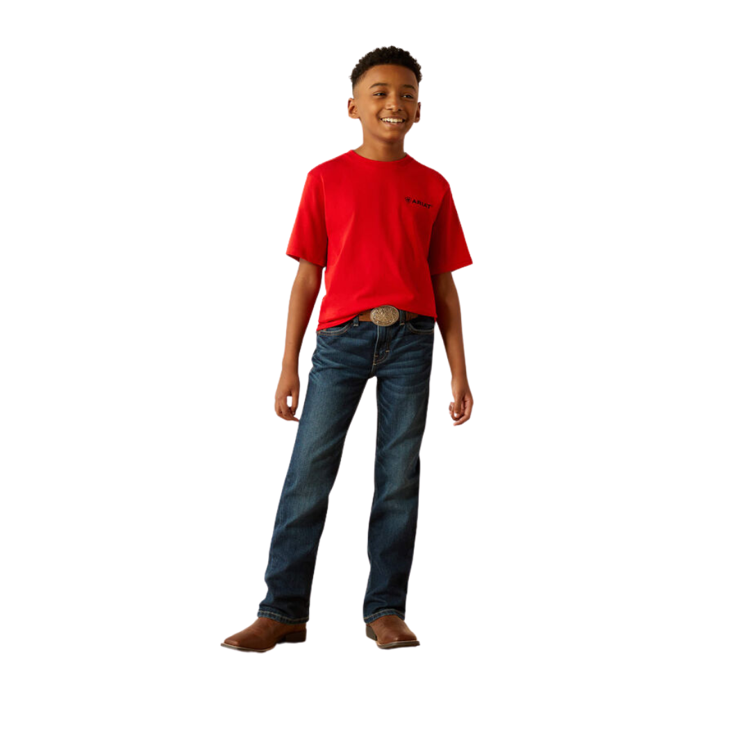 Ariat Youth Boy's Proud Farmer Redline Tee Shirt