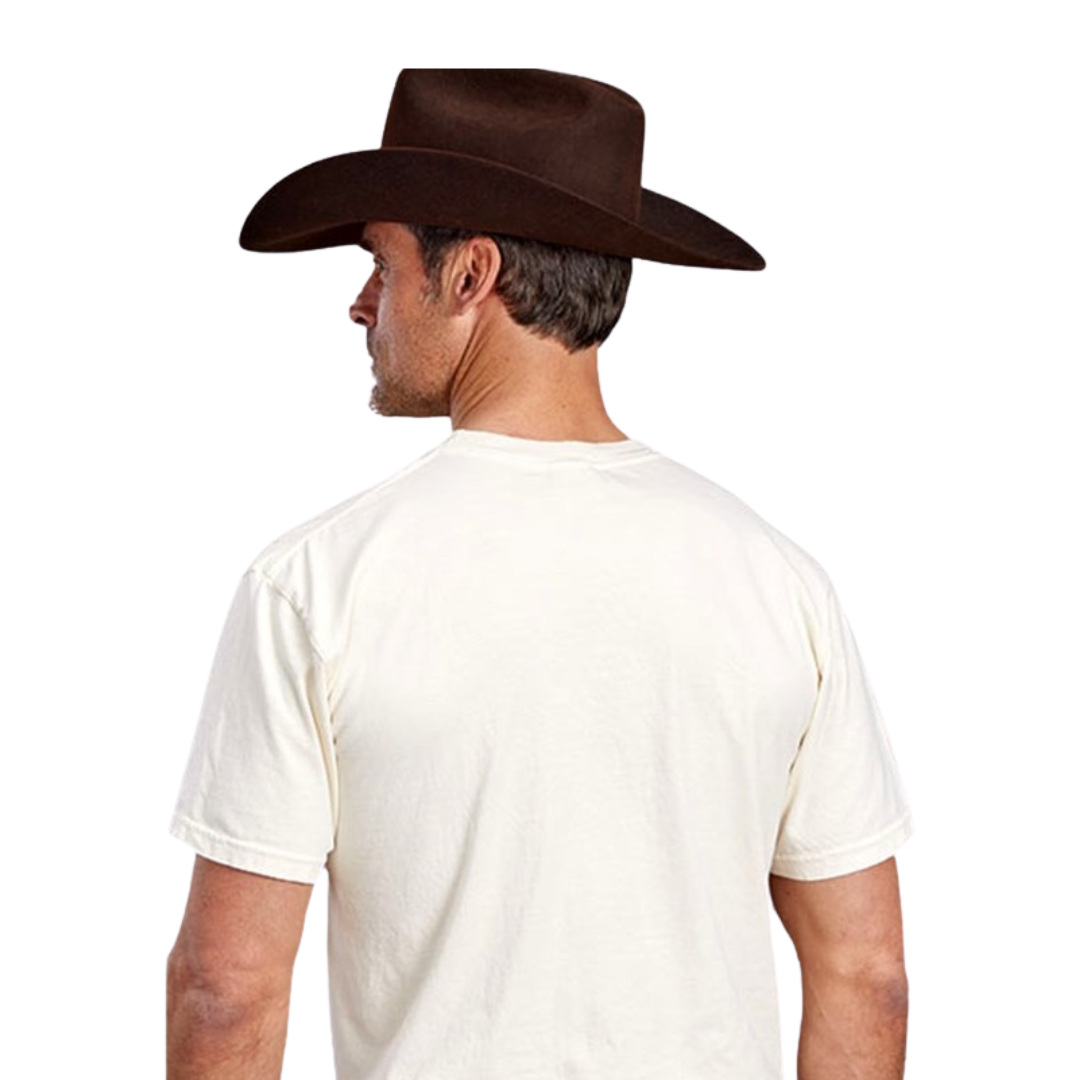 Stetson Men's American Heritage White Tee Shirt