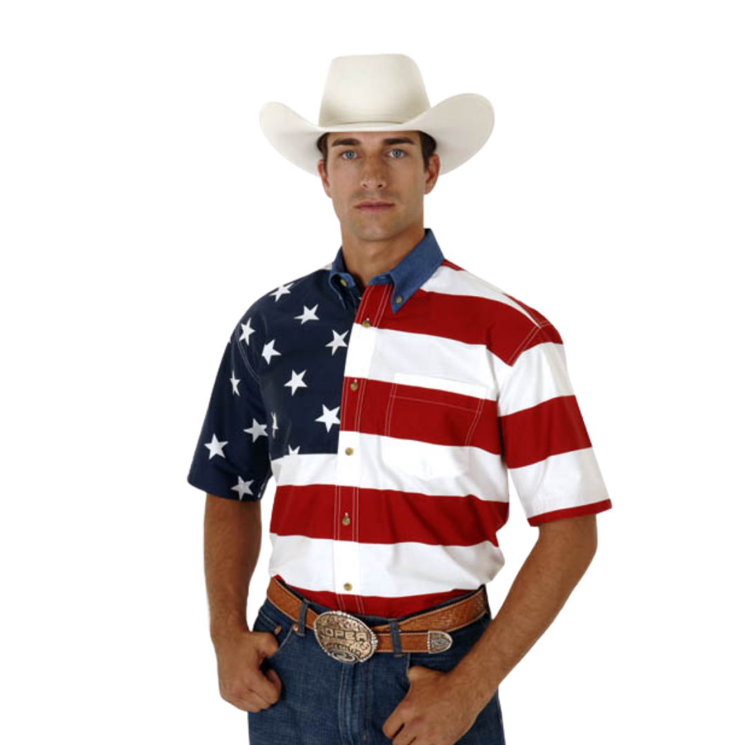 Roper Men's Stars & Stripes America Shirt