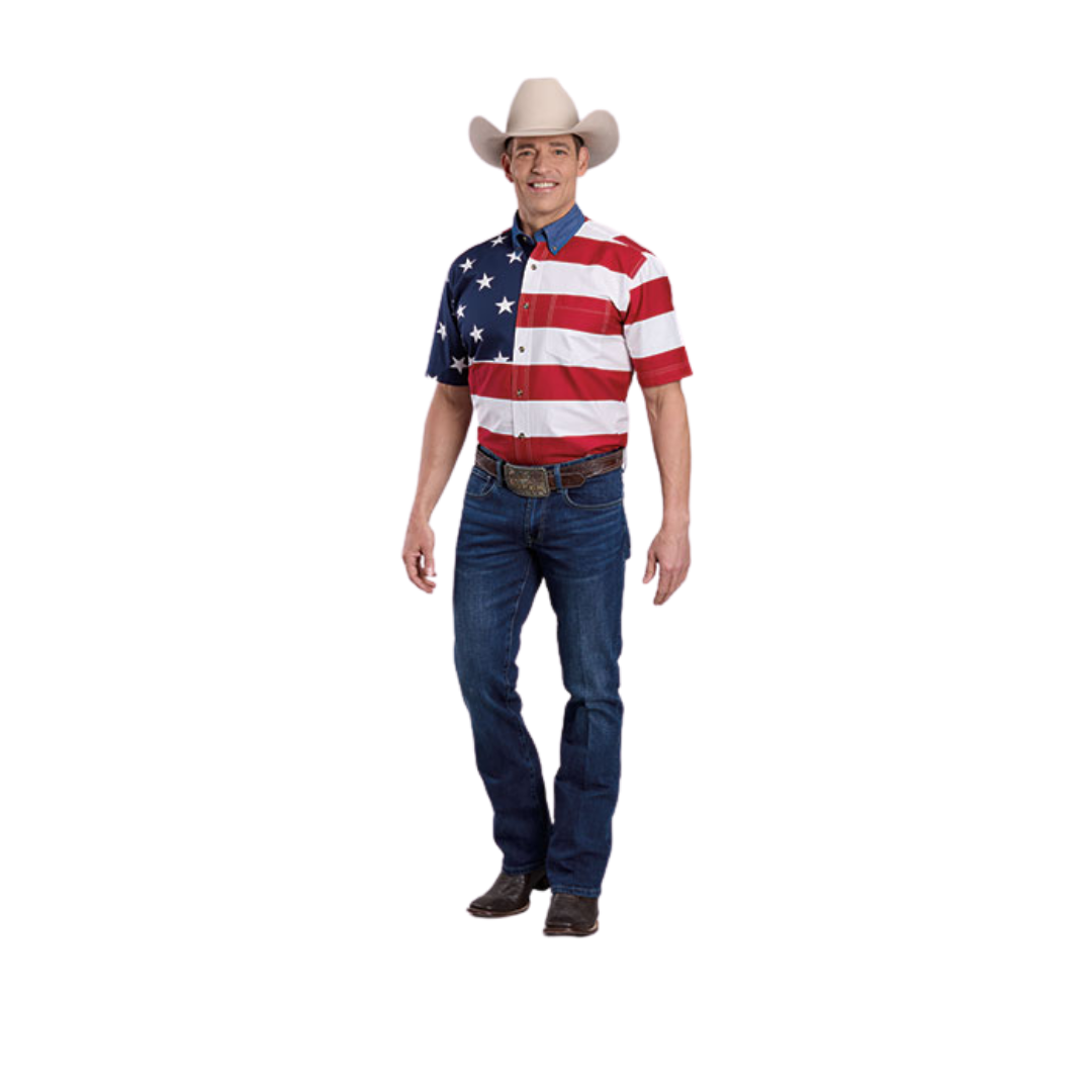 Roper Men's Stars & Stripes America Shirt