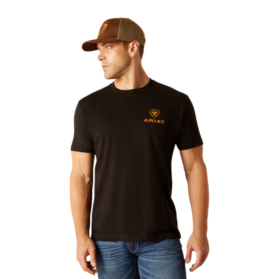 Ariat Men's Farm Fields Black T Shirt
