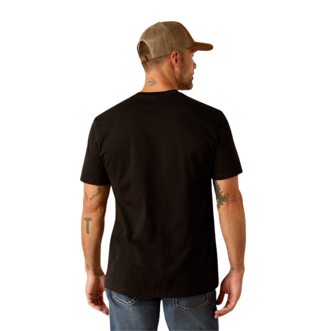 Ariat Men's Hexstatic Black Tee Shirt