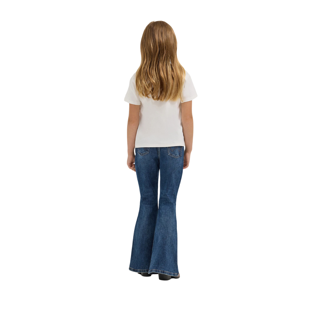 Wrangler Youth Girl's Lainey Wilson Hang White Shirt