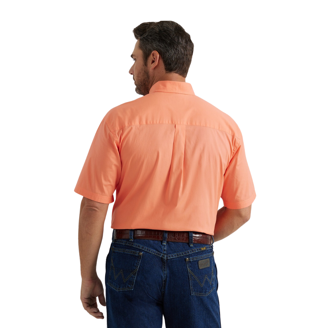 Wrangler Men's George Strait Orange Shirt