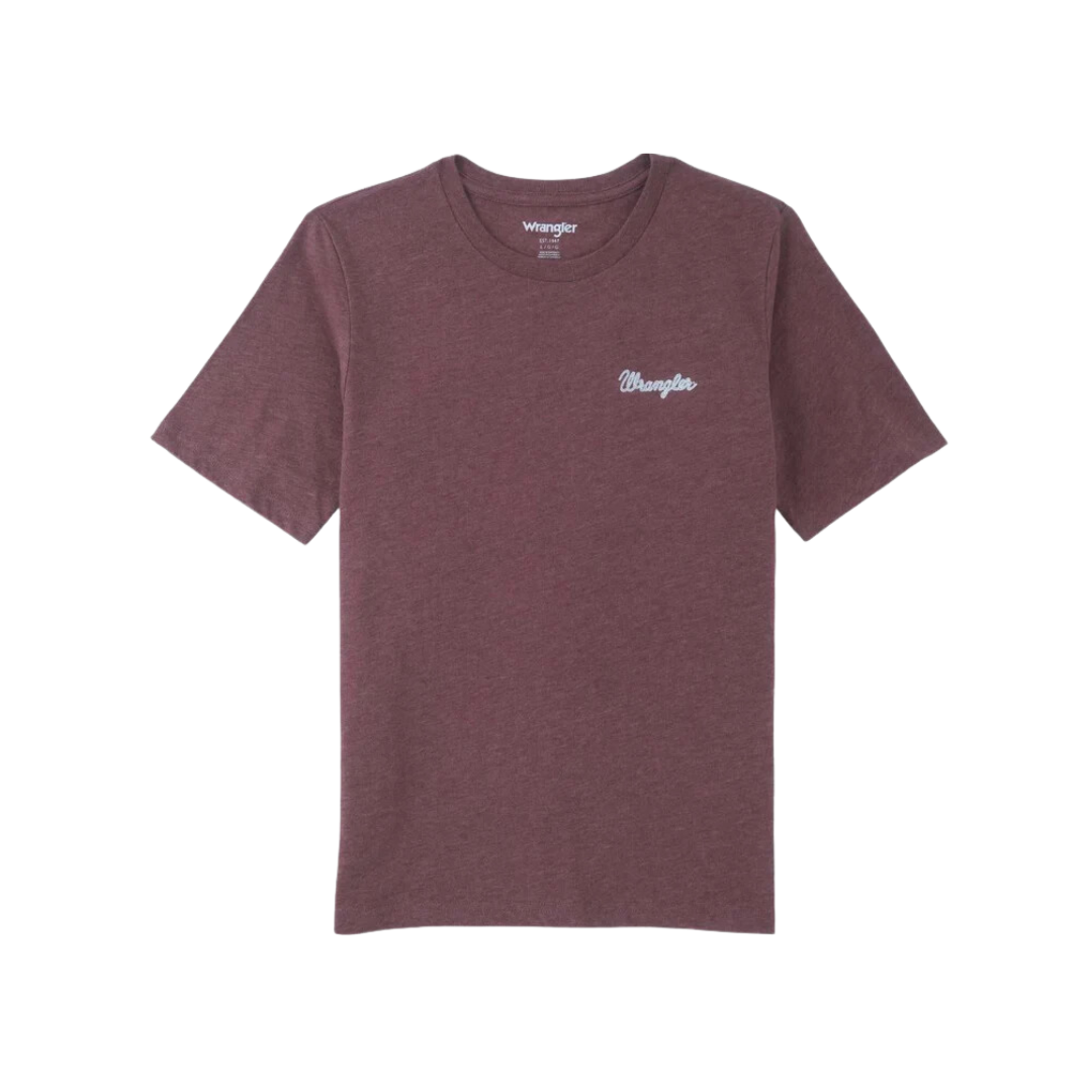 Wrangler Youth Boy's Sable Brown Tee Shirt