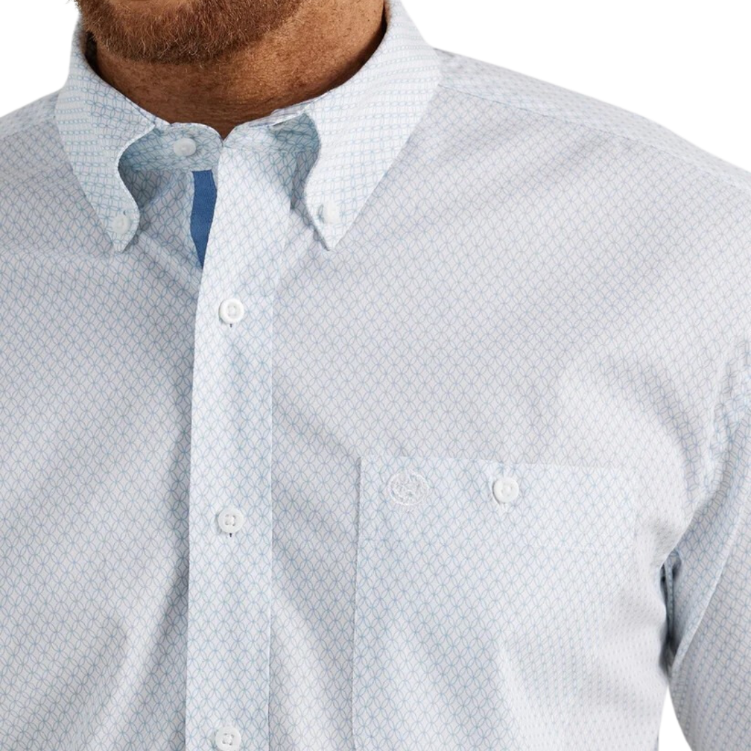 Wrangler Men's George Strait Blue Shirt
