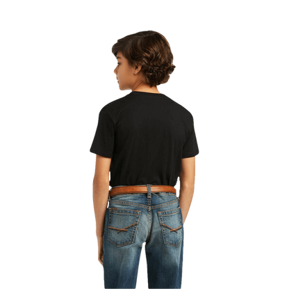 Ariat Youth Boy's Viva Mexico Black Tee Shirt
