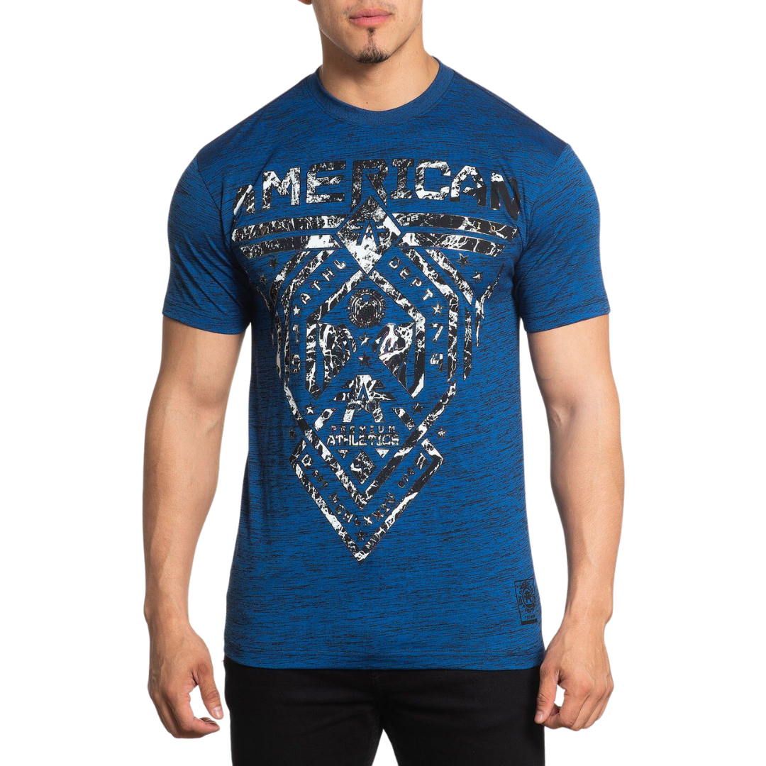 American Fighter Men's Fairbanks Blue Shirt