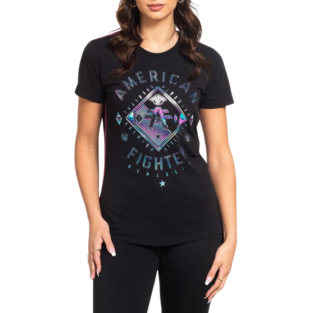 American Fighter Women's Gardner Black Shirt
